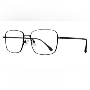 Lite Design Eyewear Black Frame Gerald 55-17-145 Titanium
